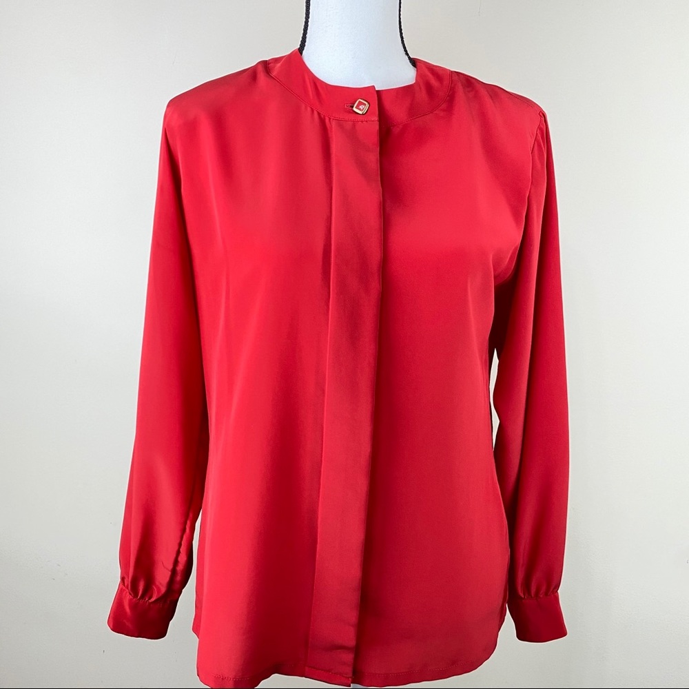 Country Sophisticates by Pendleton blouse Sz 8